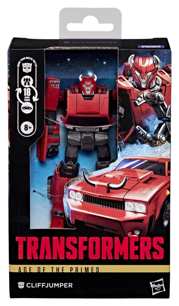 Transformers Age of the Primes Deluxe Class Action Figure CLIFFJUMPER - 14