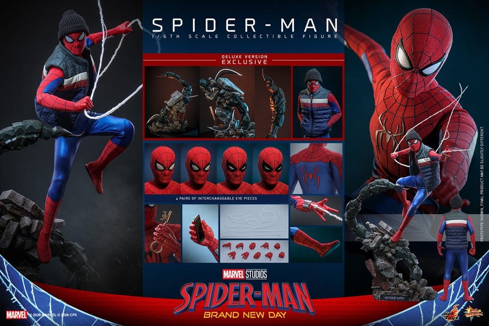 Spider-Man: Brand New Day Action Figure 1/6 SPIDER-MAN (DELUXE VERSION) - 14