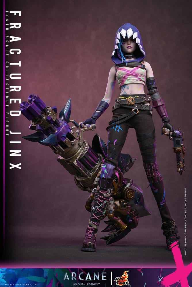 Arcane Action Figure 1/6 FRACTURED JINX - 14