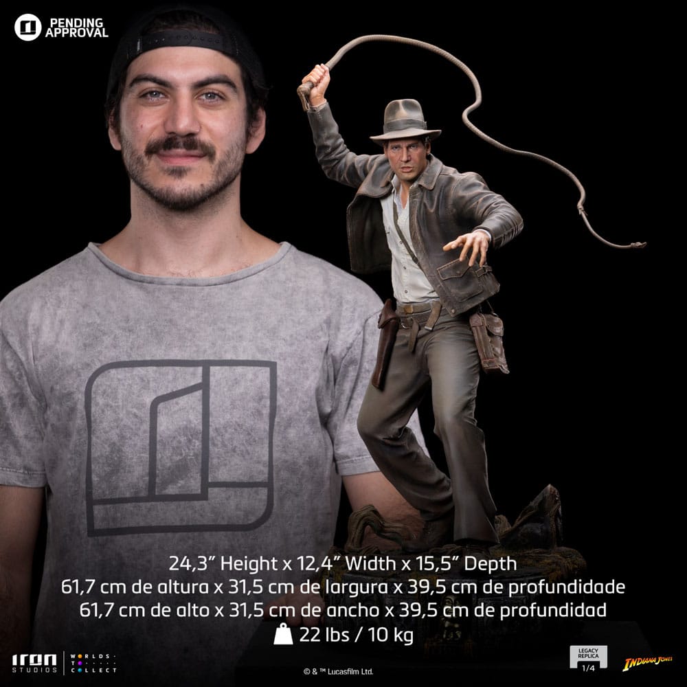 Indiana Jones Legacy Replica Statue 1/4 INDIANA JONES - 14