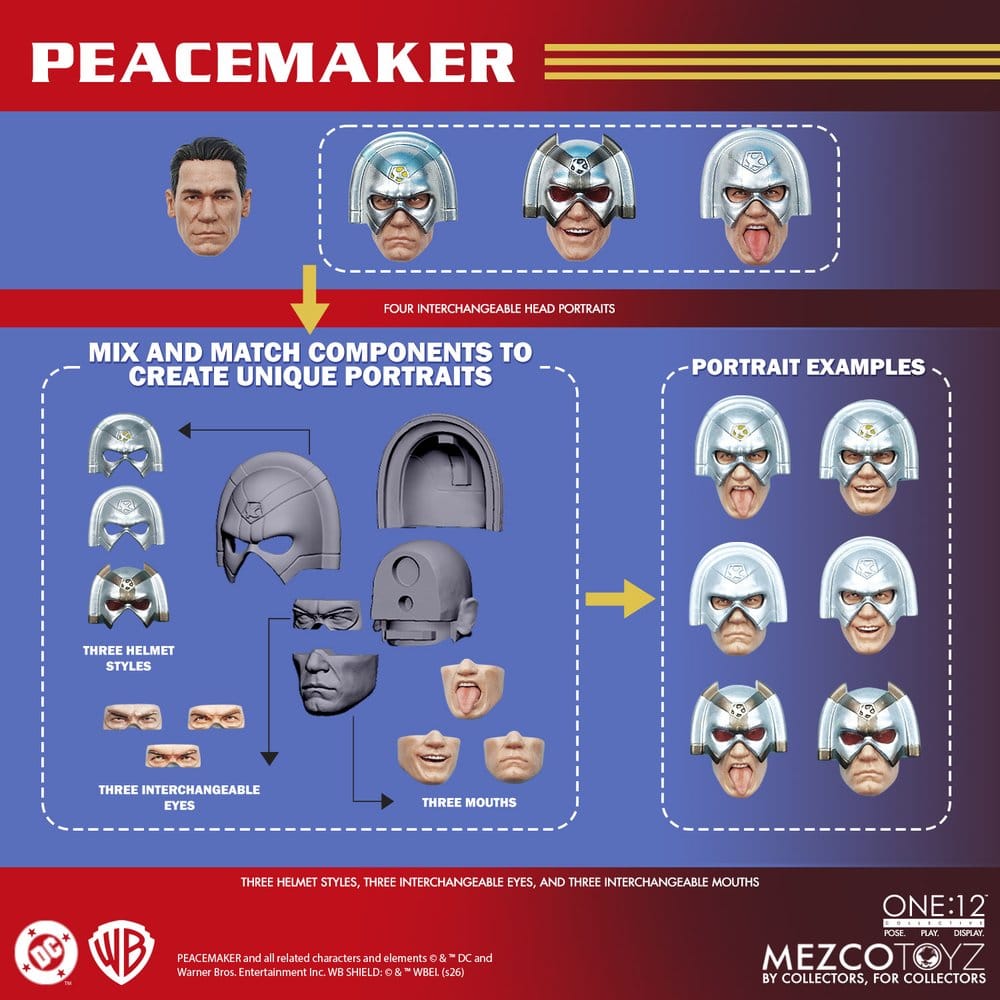 DC Comics One:12 Collective Action Figure 1/12 PEACEMAKER - 14