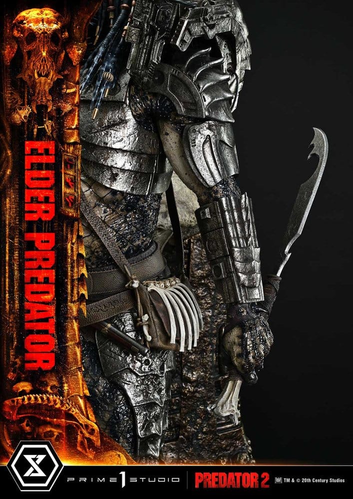 Predator 2 (Film) Museum Masterline Statue 1/3 ELDER PREDATOR - 14