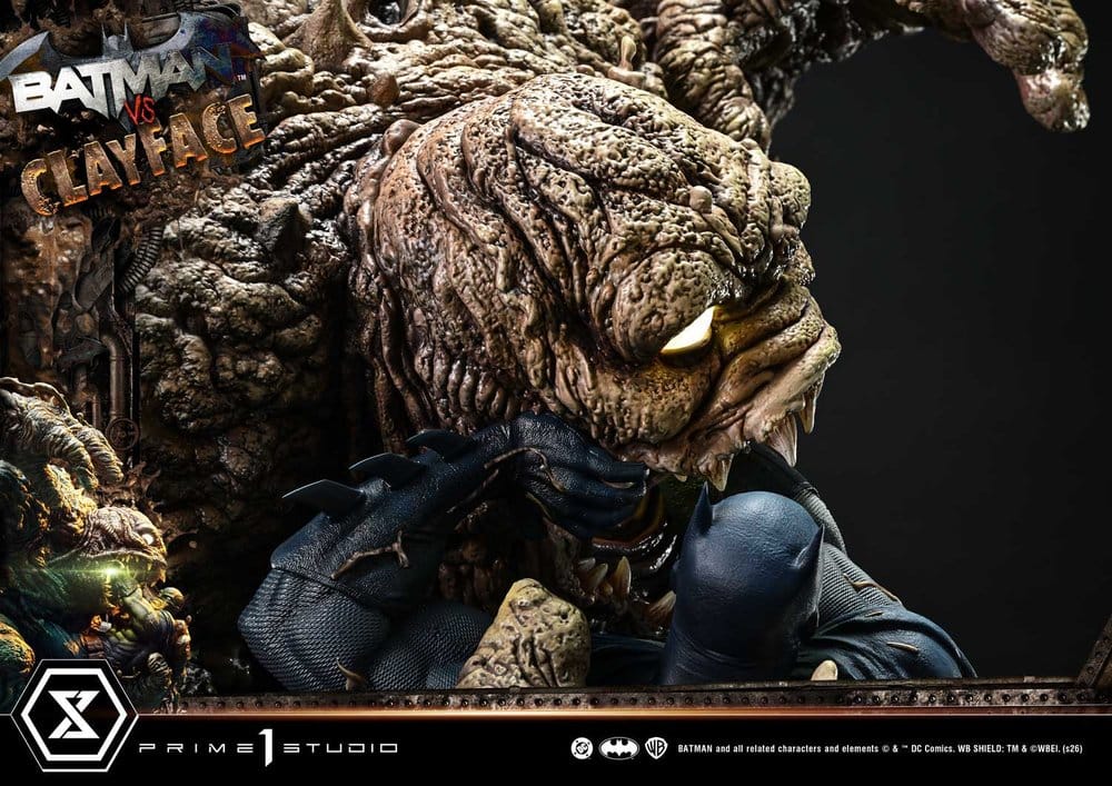 DC Comics Ultimate Premium Masterline Series Statue 1/4 BATMAN VS CLAYFACE - 14