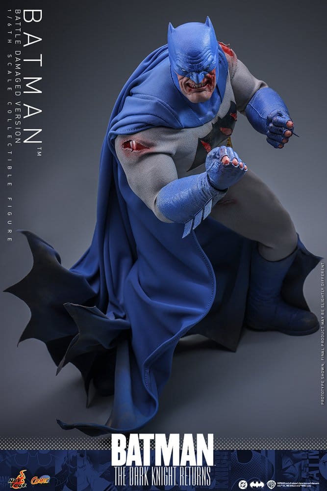 Batman: The Dark Knight Returns Comic Masterpiece Action Figure 1/6 BATMAN (BATTLE DAMAGED VERSION) - 15
