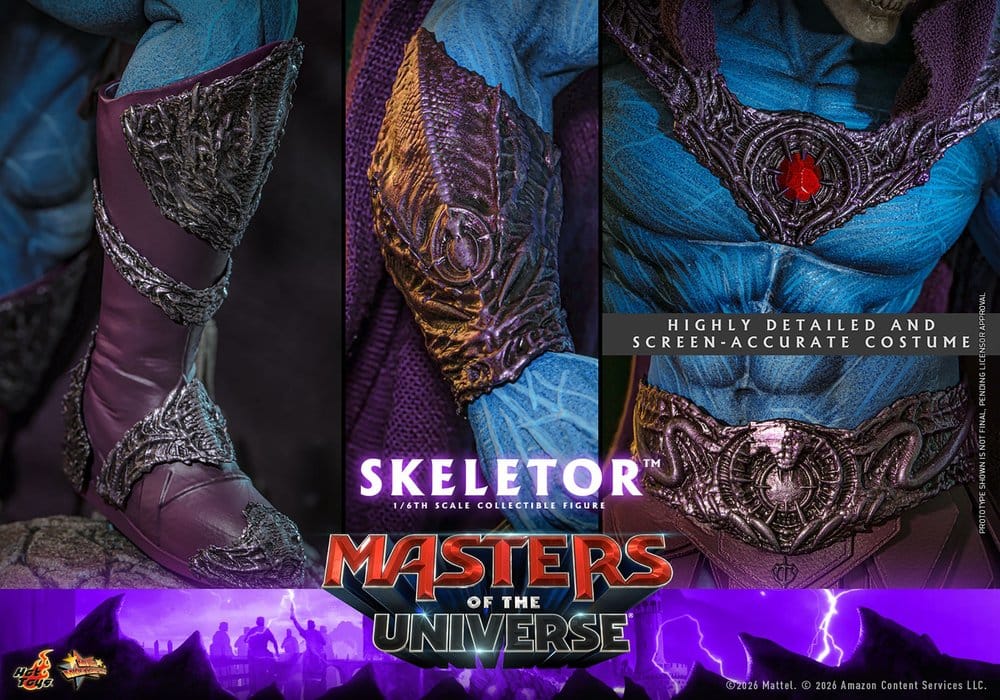 Masters of the Universe Movie Masterpiece Action Figure 1/6 SKELETOR - 15