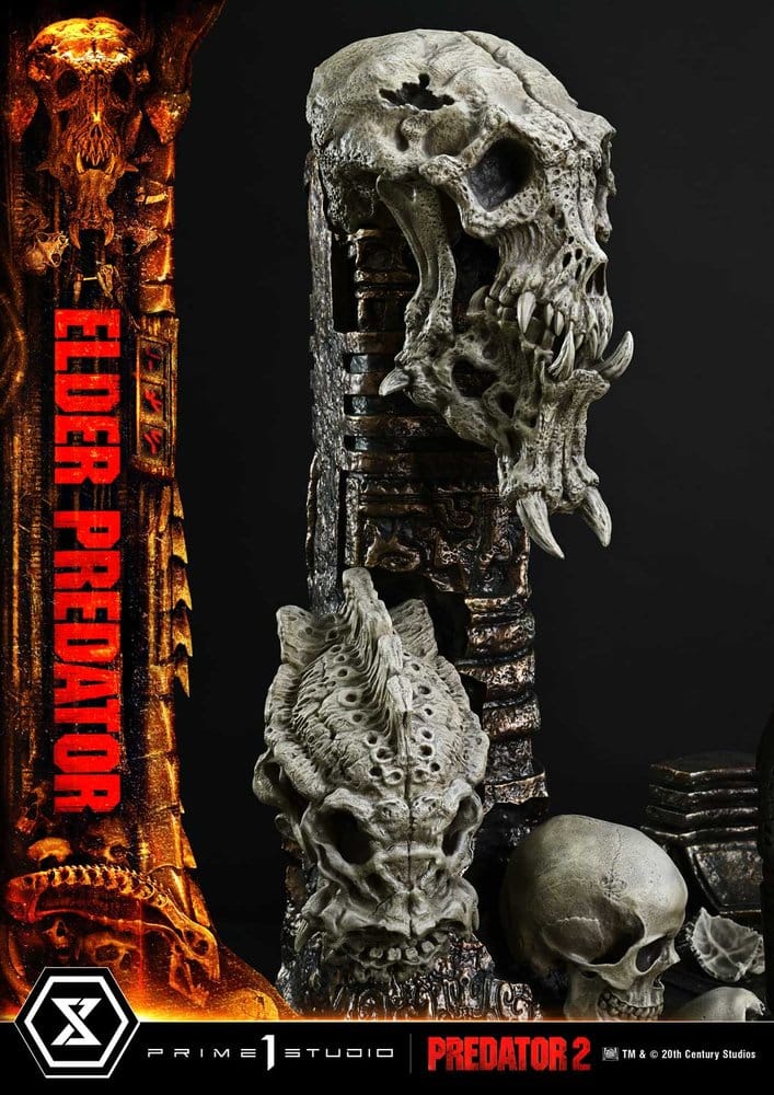 Predator 2 (Film) Museum Masterline Statue 1/3 ELDER PREDATOR - 15