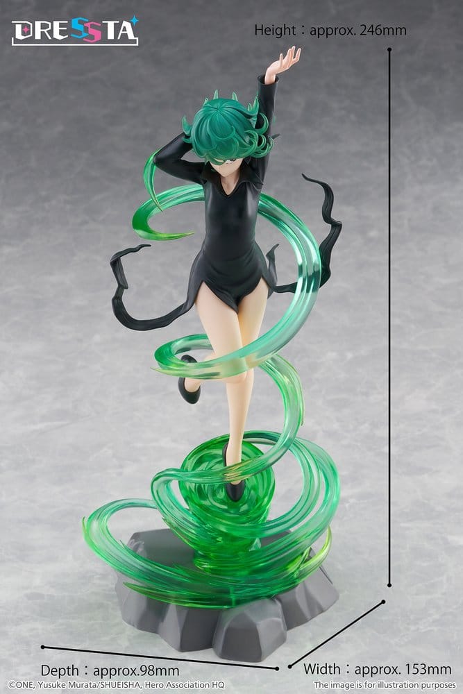 One-Punch Man Dressta Figure TERRIBLE TORNADO - 15