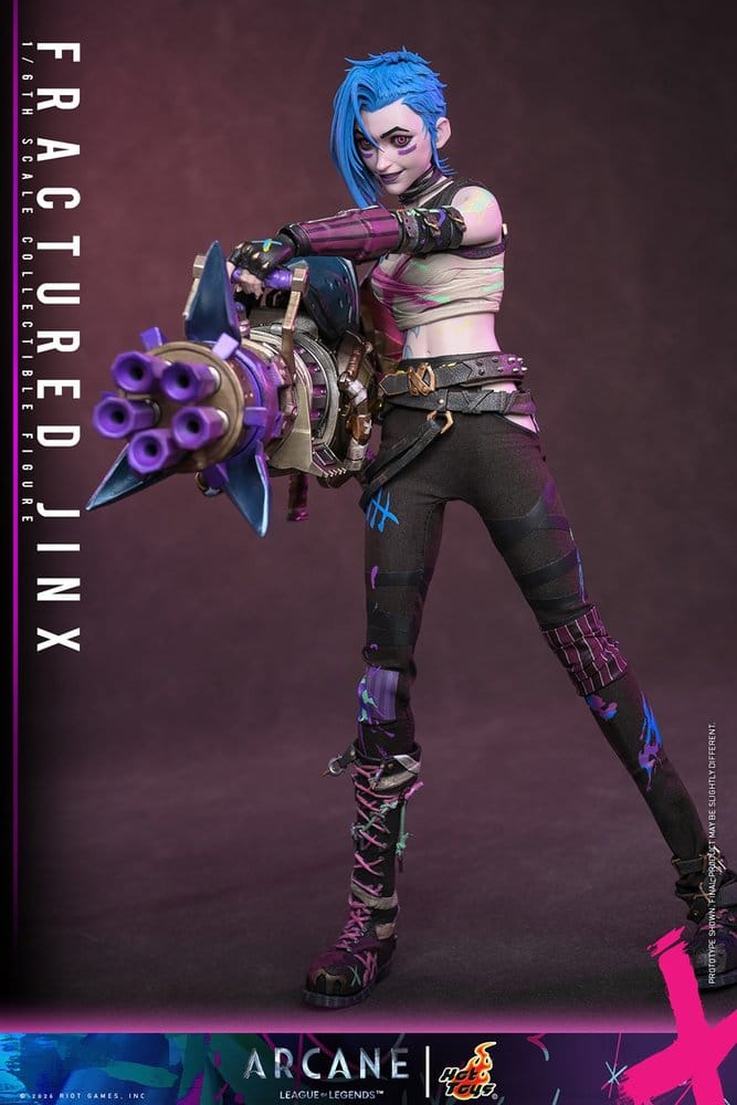Arcane Action Figure 1/6 FRACTURED JINX - 16