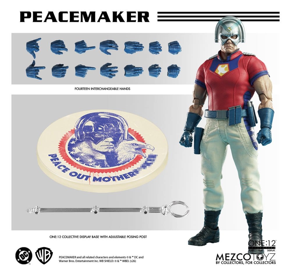 DC Comics One:12 Collective Action Figure 1/12 PEACEMAKER - 16