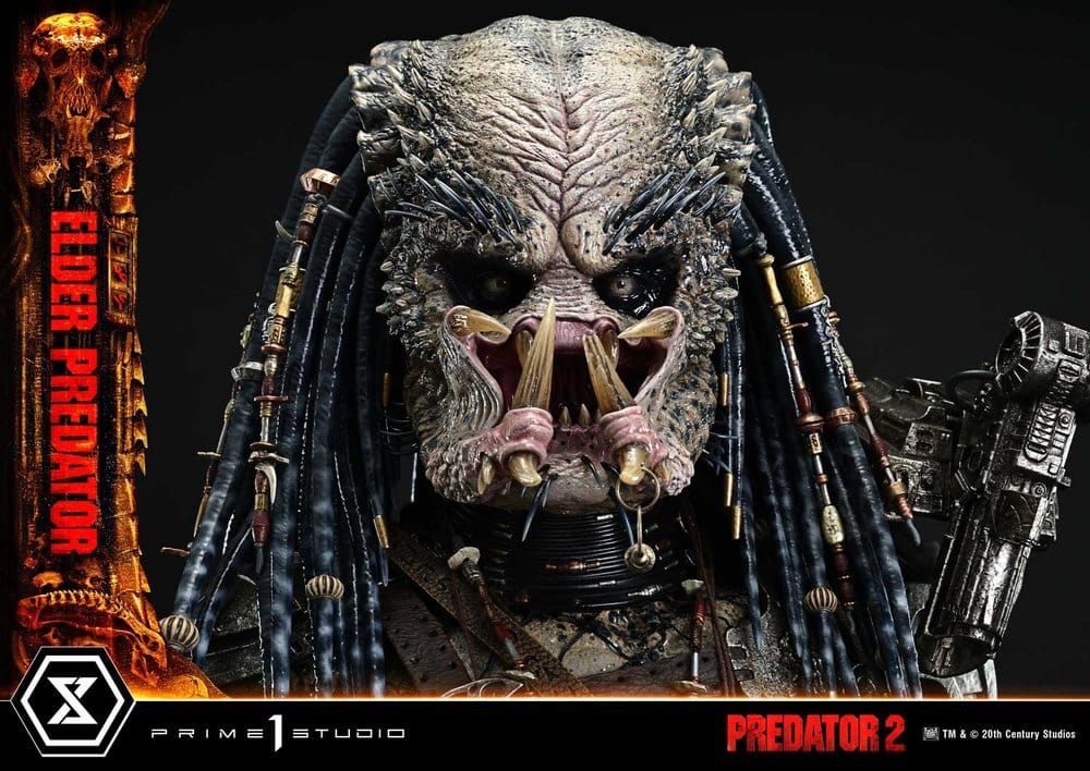 Predator 2 (Film) Museum Masterline Statue 1/3 ELDER PREDATOR - 16
