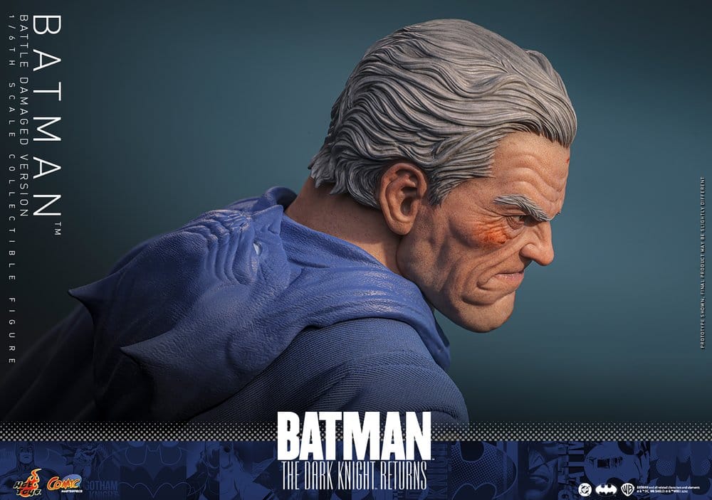Batman: The Dark Knight Returns Comic Masterpiece Action Figure 1/6 BATMAN (BATTLE DAMAGED VERSION) - 17