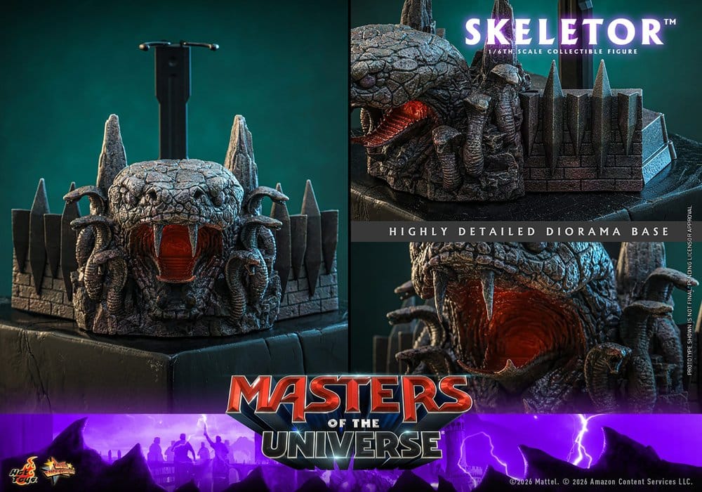 Masters of the Universe Movie Masterpiece Action Figure 1/6 SKELETOR - 17