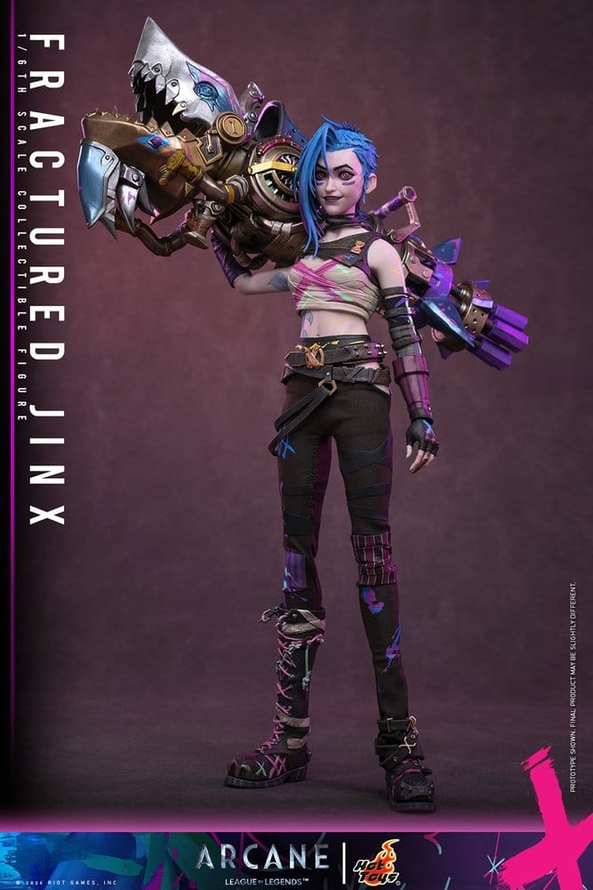 Arcane Action Figure 1/6 FRACTURED JINX - 17