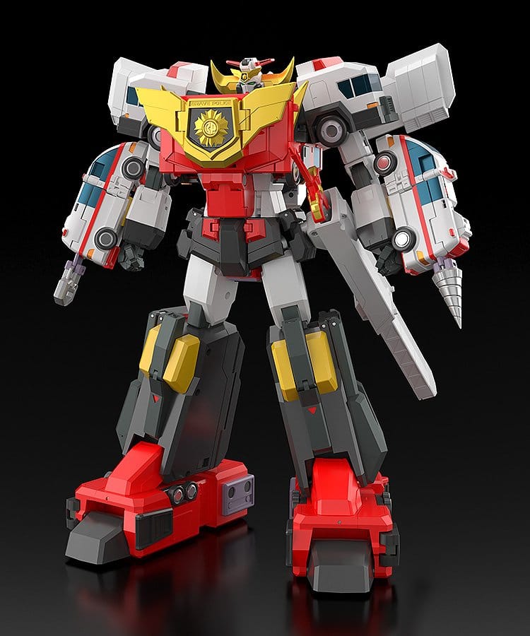 Brave Police J-Decker Action Figure THE GATTAI DUKE FIRE - 18