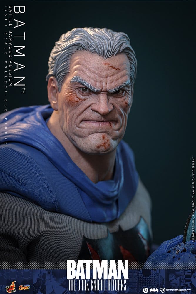 Batman: The Dark Knight Returns Comic Masterpiece Action Figure 1/6 BATMAN (BATTLE DAMAGED VERSION) - 18