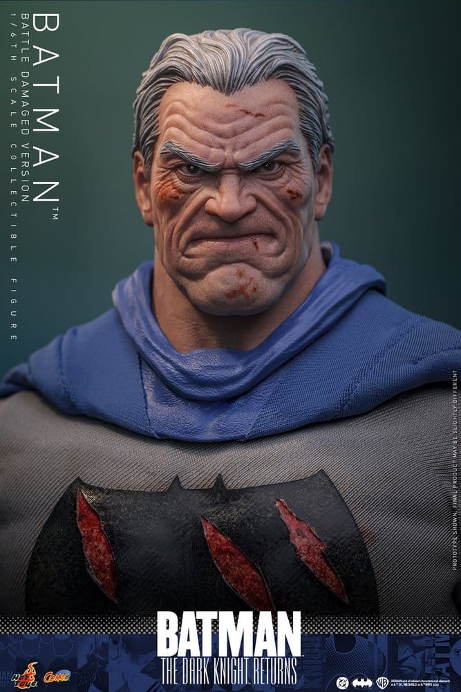 Batman: The Dark Knight Returns Comic Masterpiece Action Figure 1/6 BATMAN (BATTLE DAMAGED VERSION) - 19