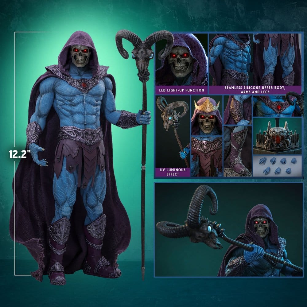 Masters of the Universe Movie Masterpiece Action Figure 1/6 SKELETOR - 19