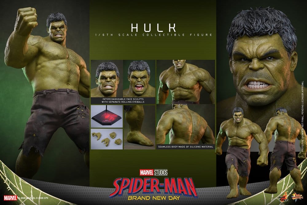 Spider-Man: Brand New Day Action Figure 1/6 HULK - 19