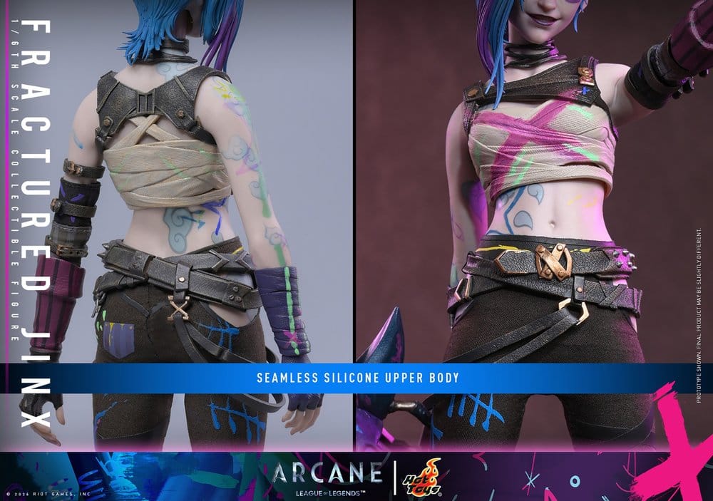 Arcane Action Figure 1/6 FRACTURED JINX - 19