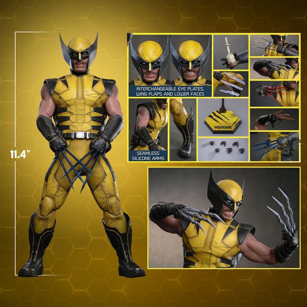Marvel Video Game Masterpiece Action Figure 1/6 WOLVERINE - 19