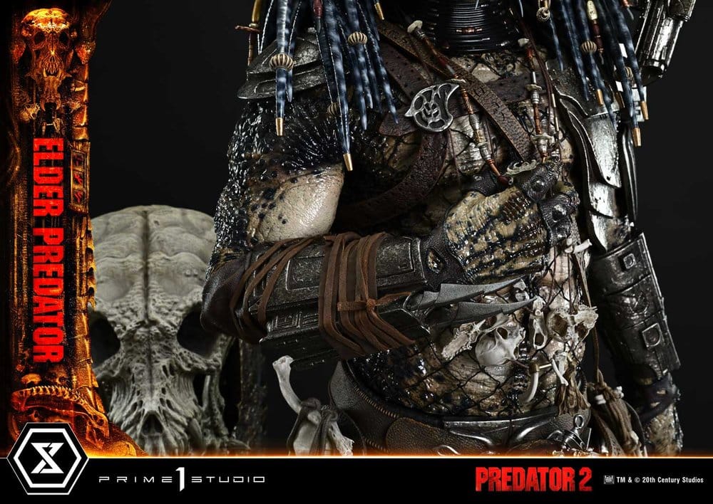 Predator 2 (Film) Museum Masterline Statue 1/3 ELDER PREDATOR - 19