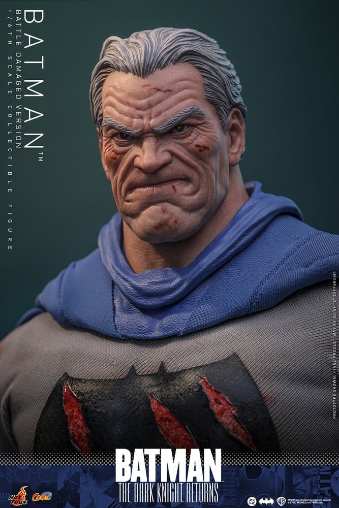 Batman: The Dark Knight Returns Comic Masterpiece Action Figure 1/6 BATMAN (BATTLE DAMAGED VERSION) - 20