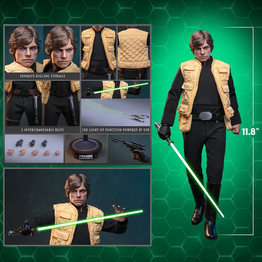 Star Wars Comic Masterpiece Action Figure 1/6 LUKE SKYWALKER (SHADOWS OF THE EMPIRE) (HOT TOYS EXCLUSIVE) - 21