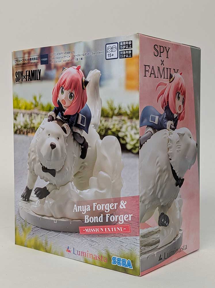 Spy x Family Luminasta Statue ANYA & BOND FORGER
