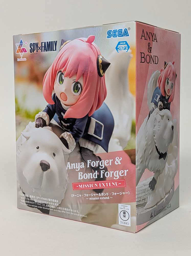 Spy x Family Luminasta Statue ANYA & BOND FORGER