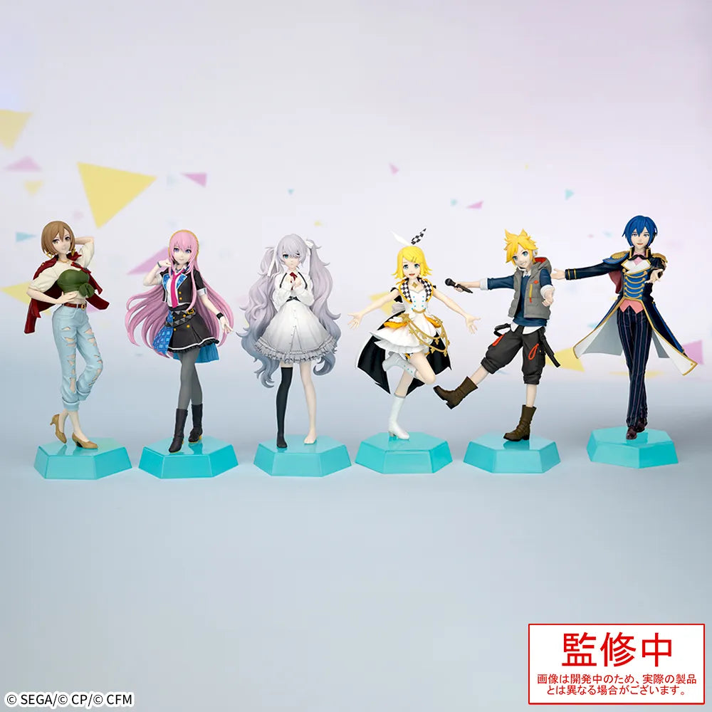 Vocaloid Hatsune Miku Desktop Decorate Figure KAGAMINE RIN Street Sekai