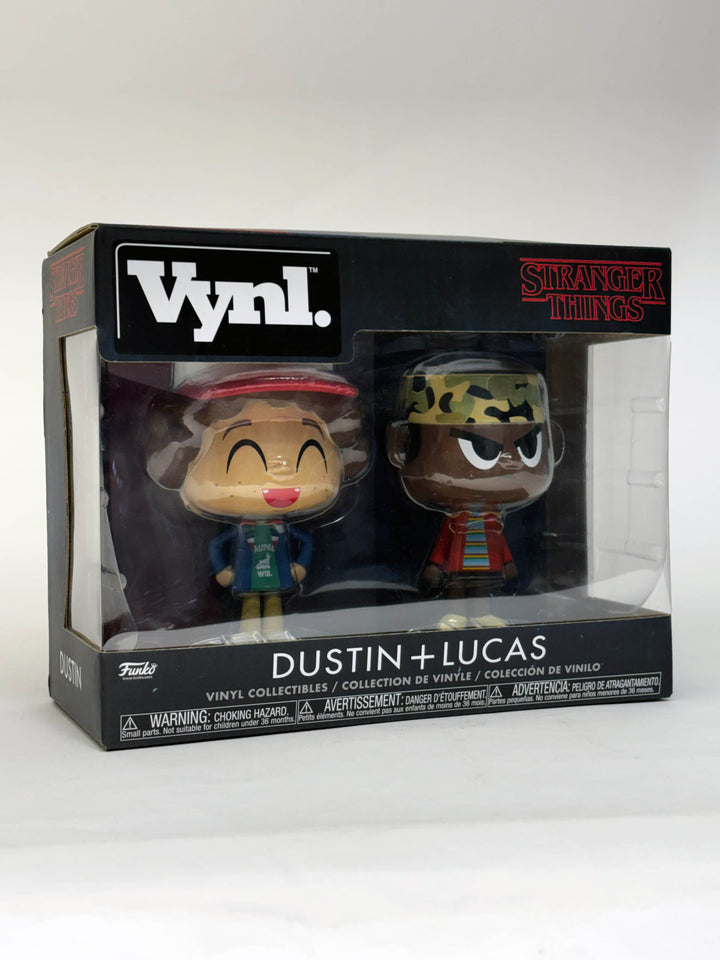 Stranger Things Vynl. Collectibles Figure DUSTIN + LUCAS