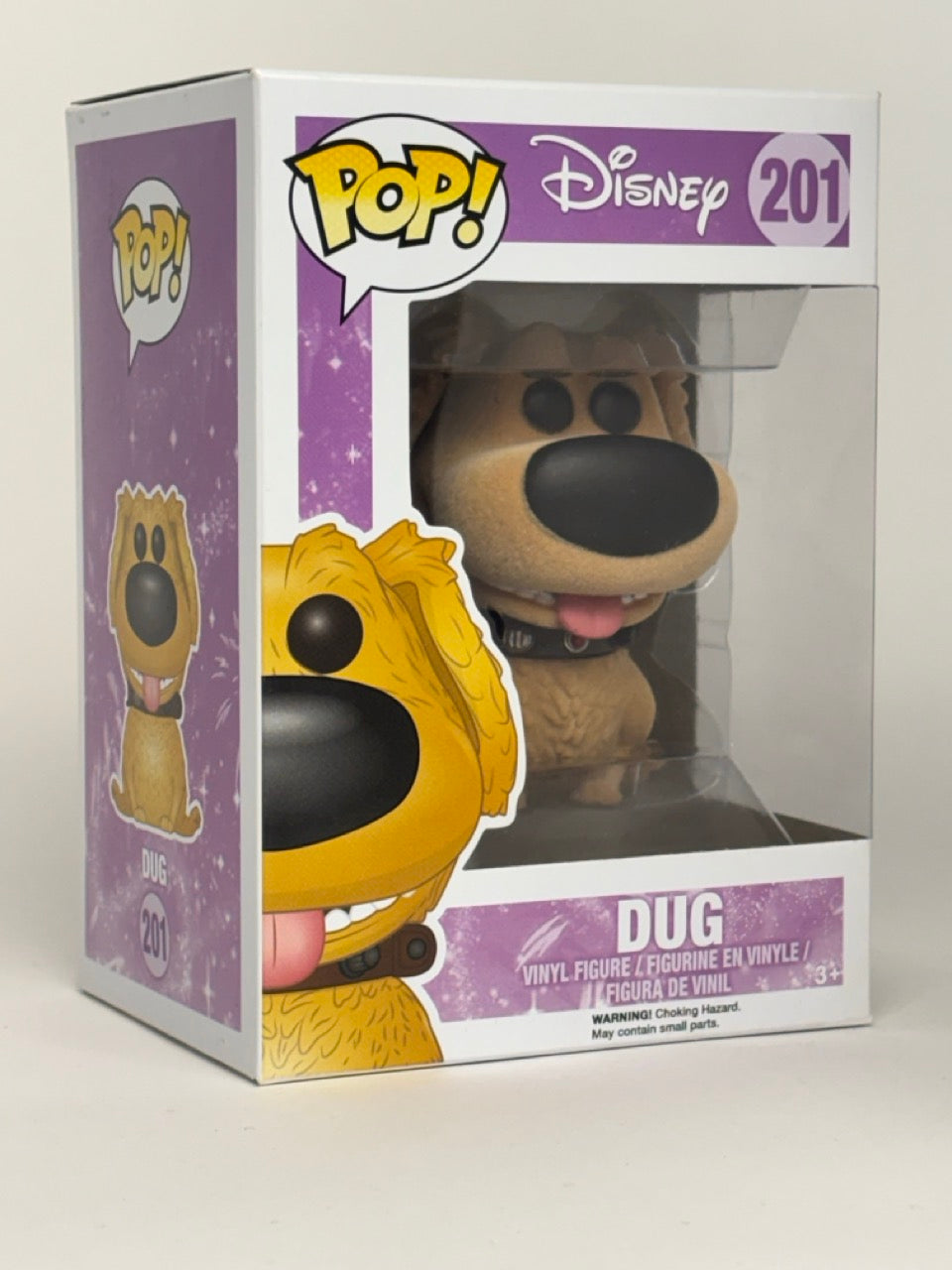 Disney Up! Super-Stylized Figure POP! DUG #201 flocked