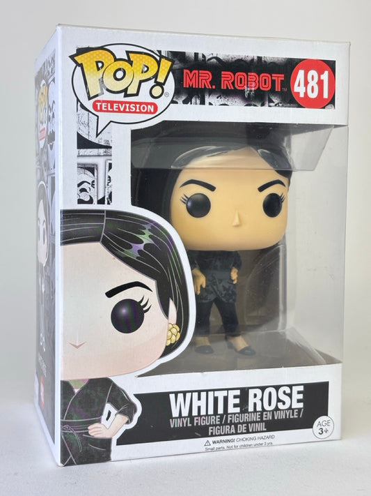Mr Robot POP! WHITE ROSE #481