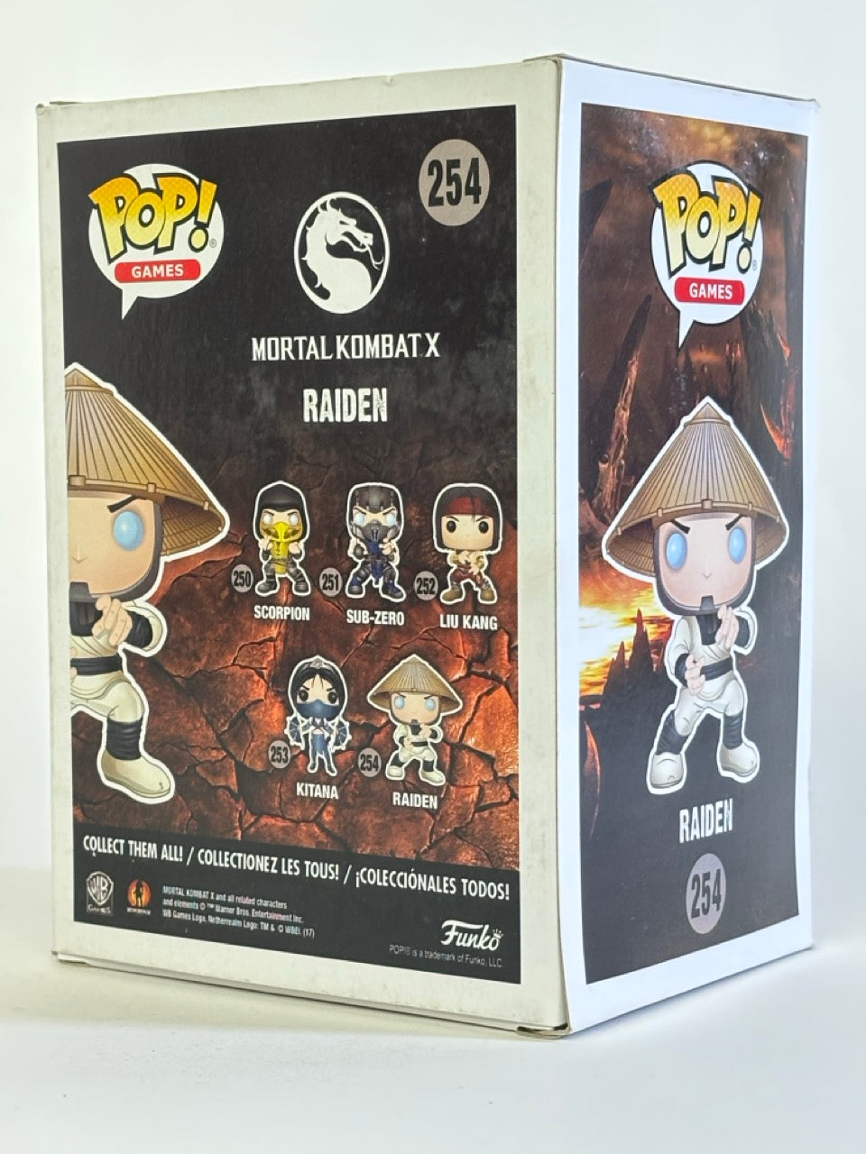 Mortal Combat X POP! RAIDEN #254