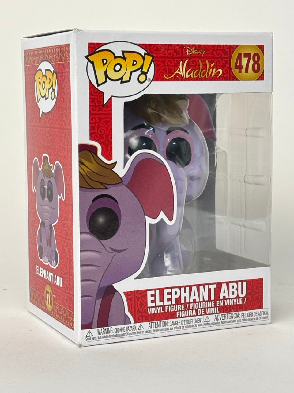 Disney Aladdin POP! ELEPHANT ABU #478