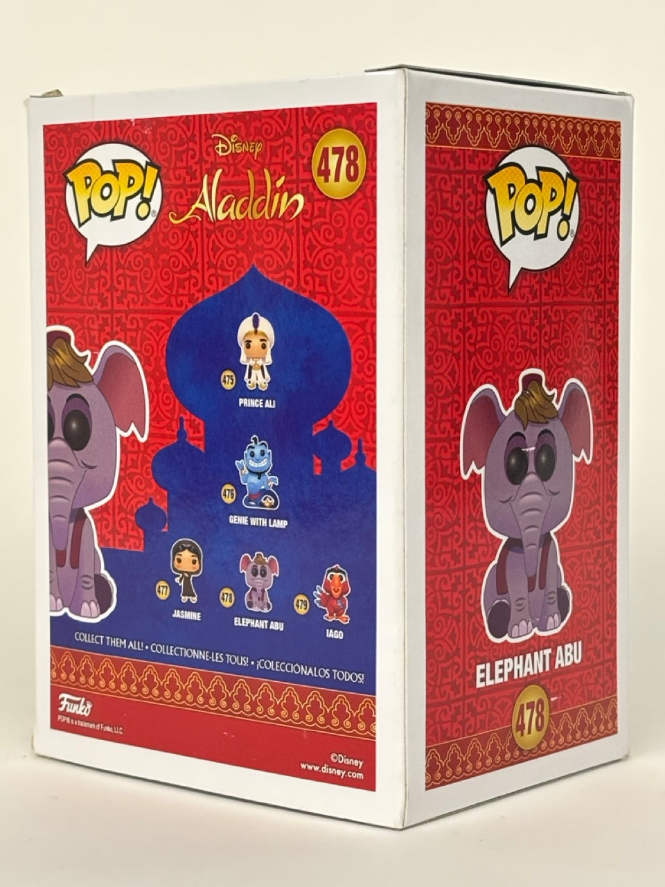Disney Aladdin POP! ELEPHANT ABU #478