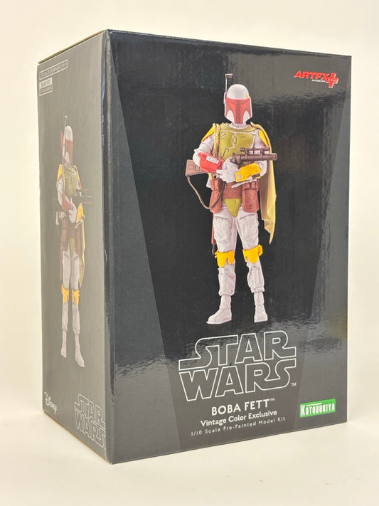 Star Wars ARTFX Figure Statue 1/10 BOBA FETT Vintage Color Exclusive