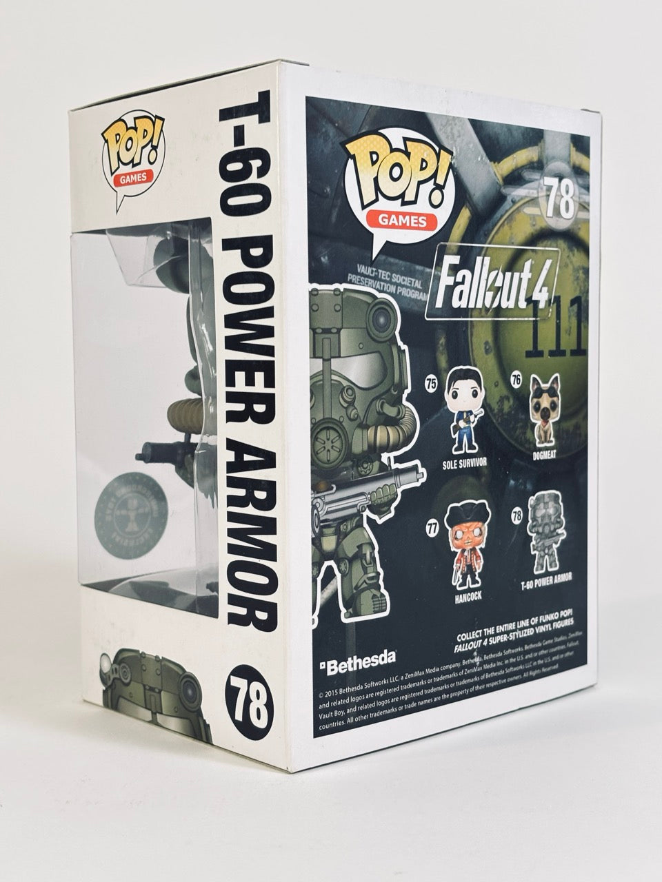 Fallout POP! T-60 POWER ARMOR #78 EXCLUSIVE