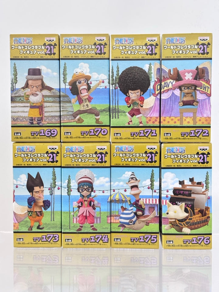 ONE PIECE WCF WORLD COLLECTIBLE FIGURE TV169-TV176 VOL.21