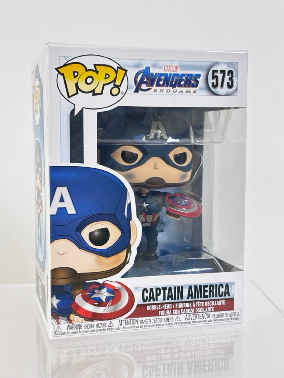 Avengers Endgame POP! CAPTAIN AMERICA #573 Mjölnir