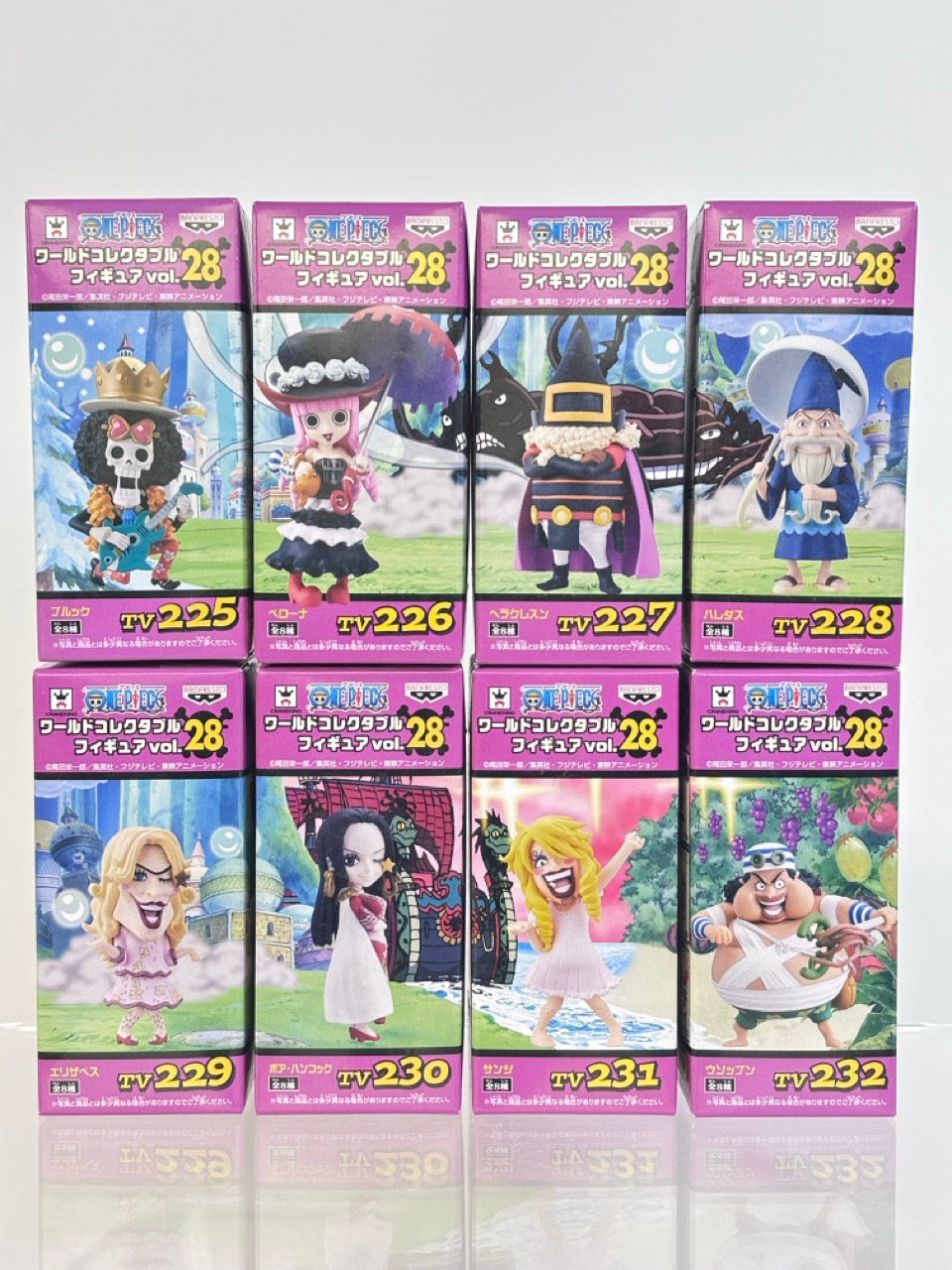 ONE PIECE WCF WORLD COLLECTIBLE FIGURE TV225-TV232 VOL.28