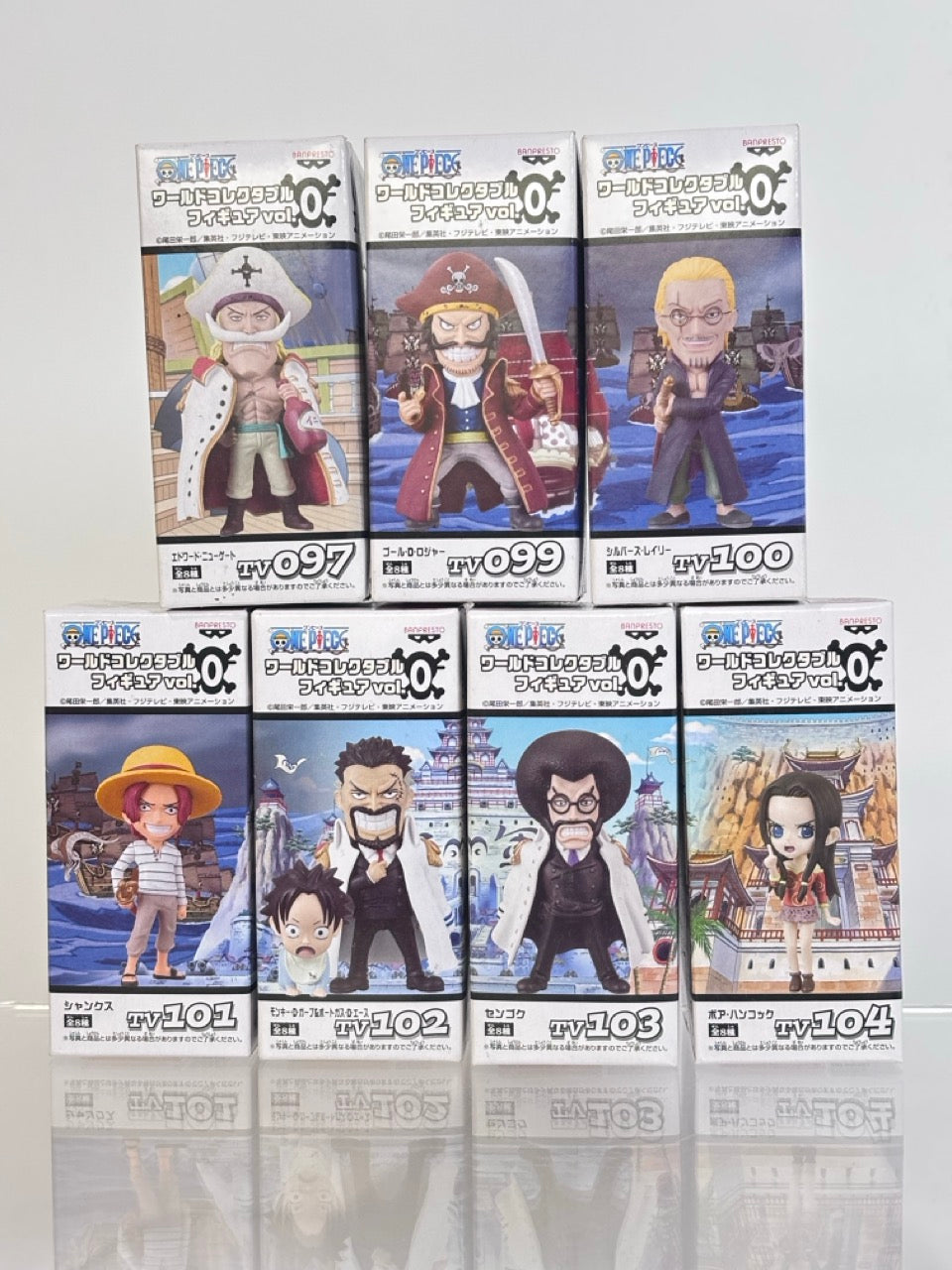 ONE PIECE WCF WORLD COLLECTIBLE FIGURE TV097-TV104 VOL.0