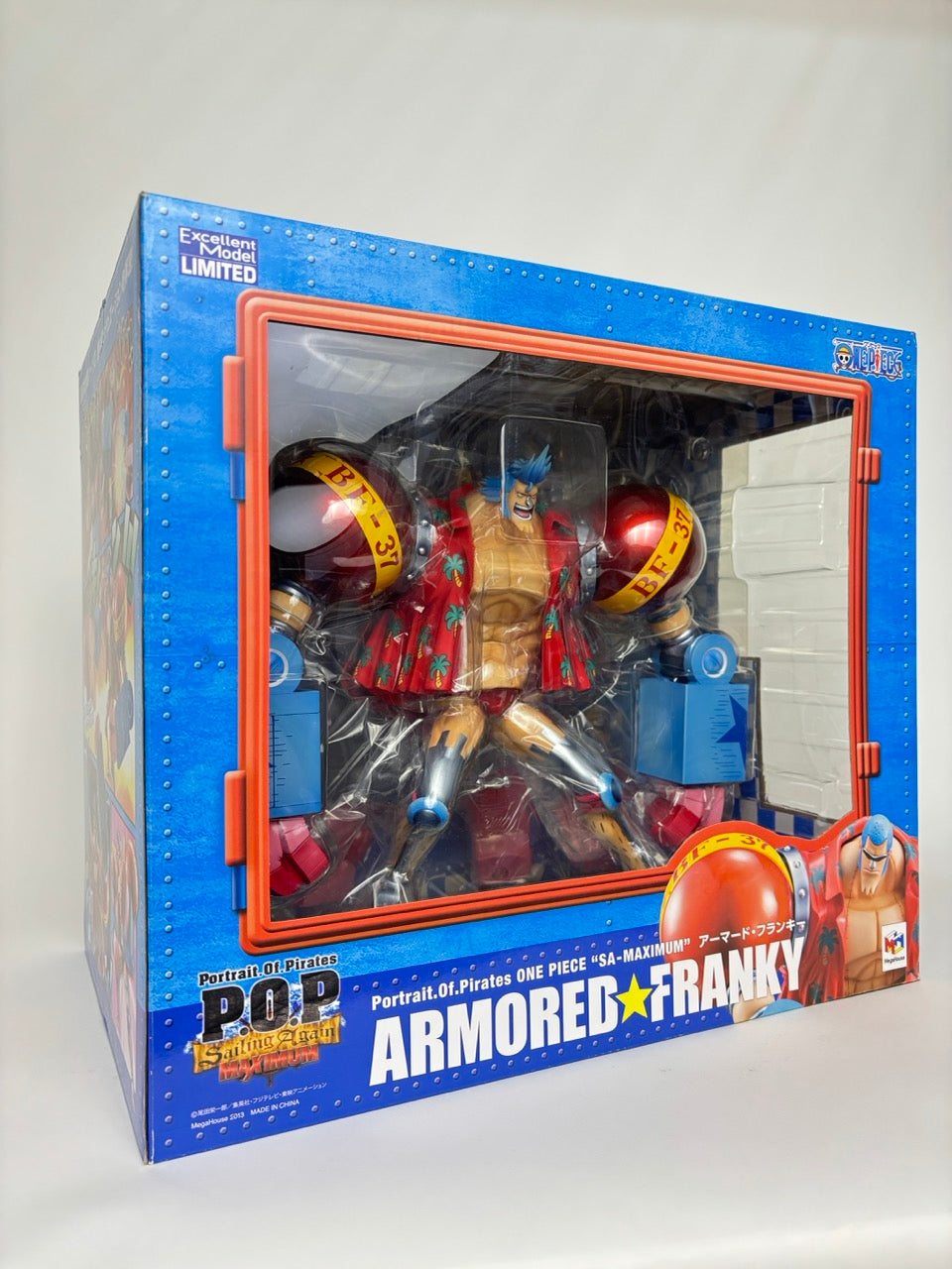 One Piece Figure Limited P.o.P SA-MAXIMUM ARMORED FRANKY
