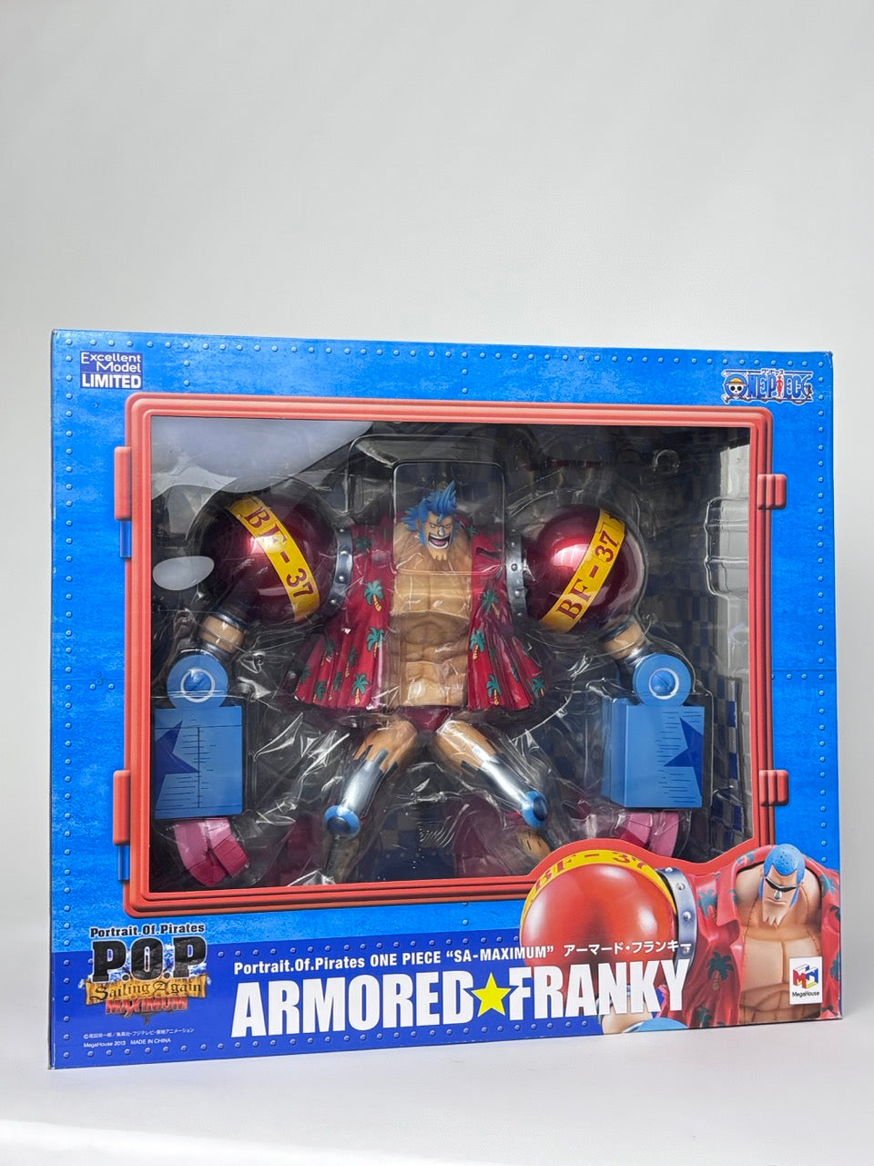One Piece Figure Limited P.o.P SA-MAXIMUM ARMORED FRANKY