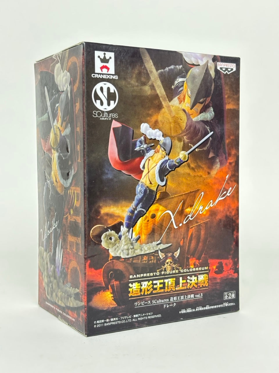 ONE PIECE - SCultures - X-Drake - Banpresto Figure Colosseum