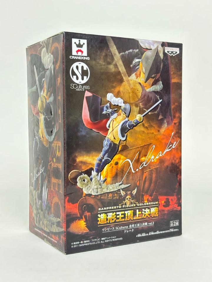 ONE PIECE - SCultures - X-Drake - Banpresto Figure Colosseum