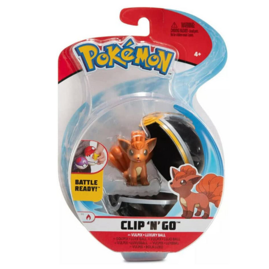 Pokemon Clip 'N' Go Pokeball - Vulpix