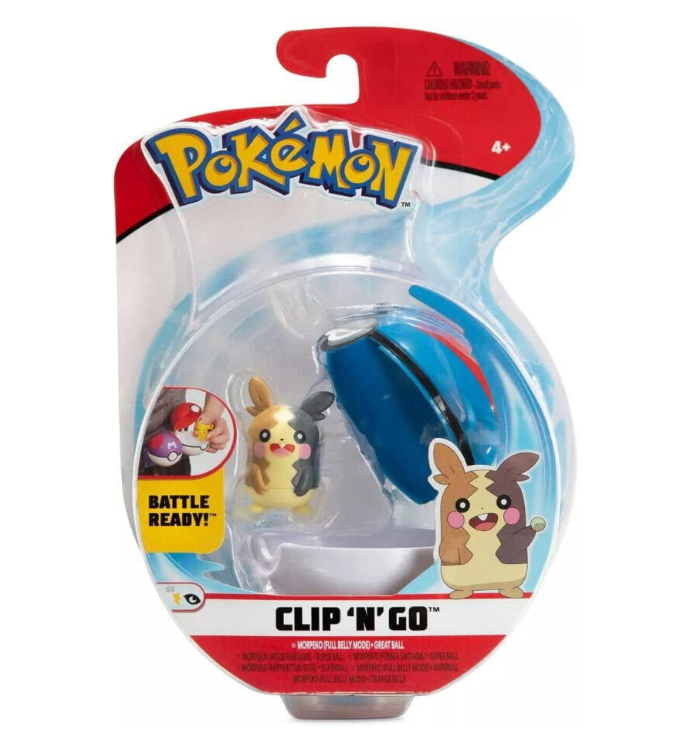 Pokemon Clip 'N' Go Pokeball - Morpeko