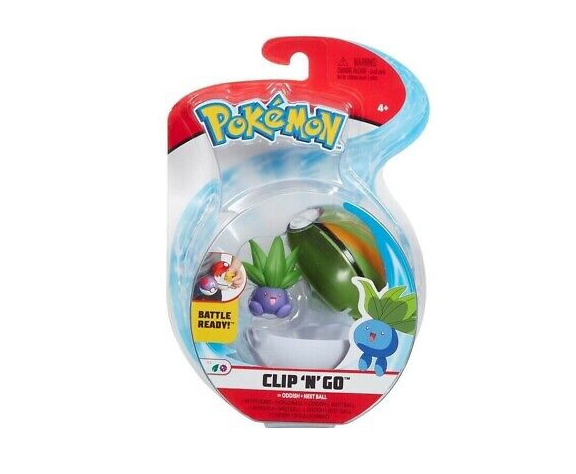 Pokémon Clip 'N' Go Pokeball - Oddish