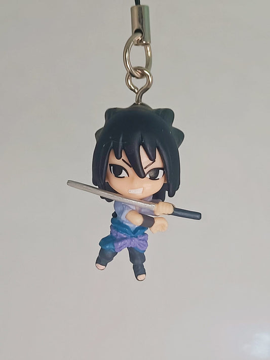 Naruto - Sangle de téléphone mascotte Sasuke Uchiha